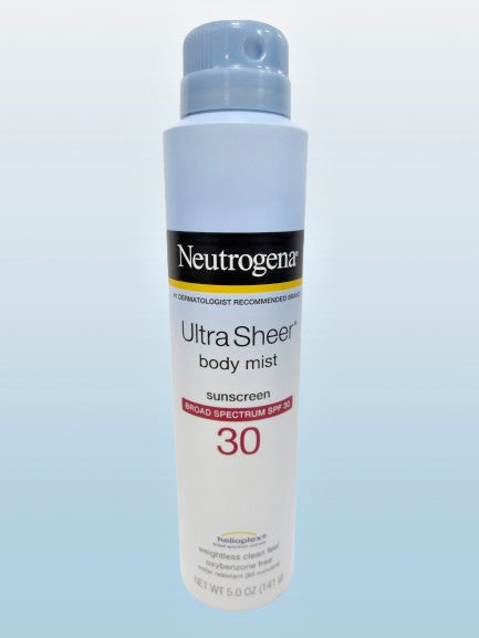 Neutrogena Ultra Body Mist SPF 30 Sunscreen - 5 oz Pack of 2