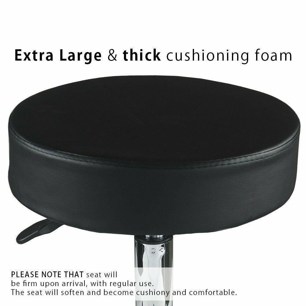 360 Degree Rotation Salon Stool with Hydraulic Height Adjustment and Casters