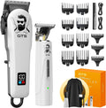 Professional Hair Clippers & Trimmer Kit for Men and Barber Use