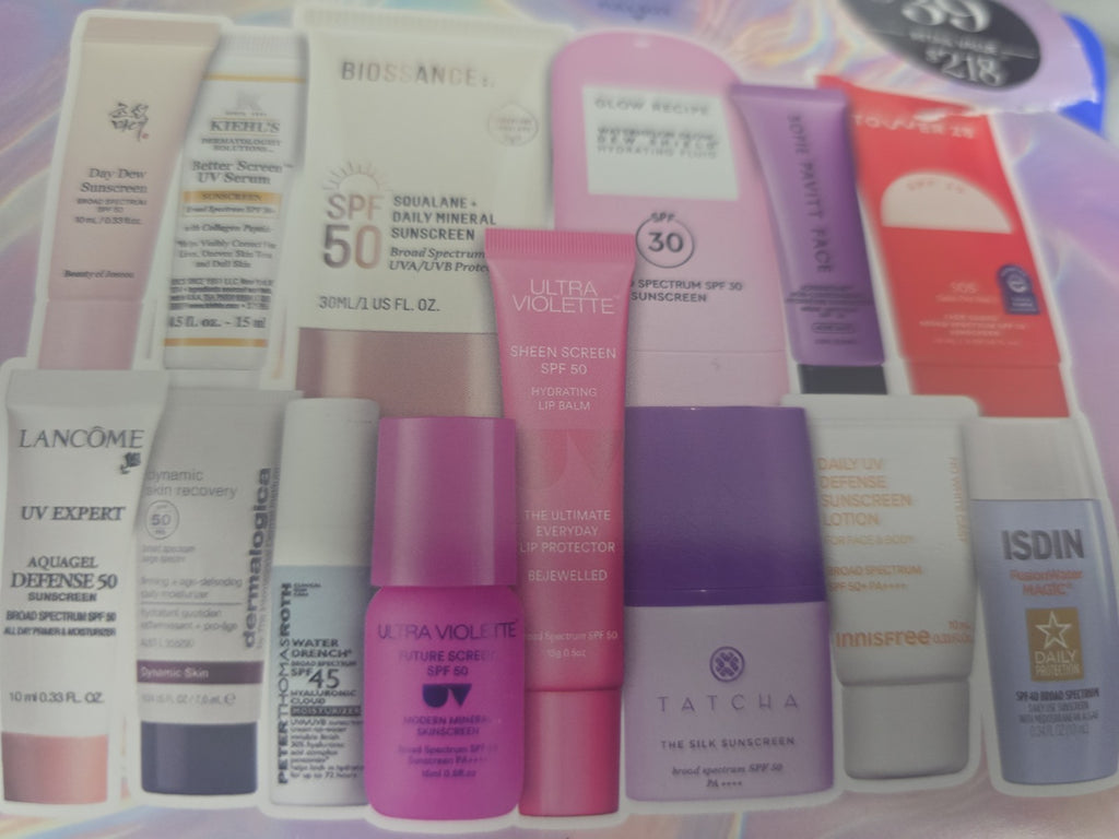 Sun Safety Kit with SPF Sunscreen | 15-Piece Travel Sun Protection Set