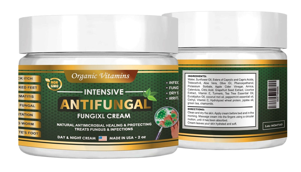 Natural Antifungal Nail & Toe Cream Gel for Athlete's Foot Support