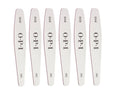 OPI Edge White Cushioned Nail File 6-Pack - Professional Manicure Tools