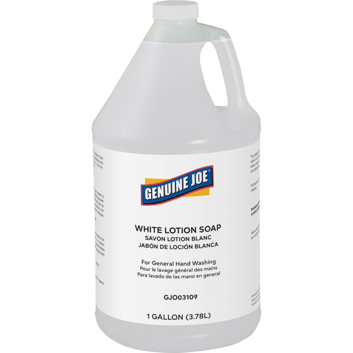 Genuine Joe Liquid Hand Soap Refill - Gentle, Scented, Softening Dispenser