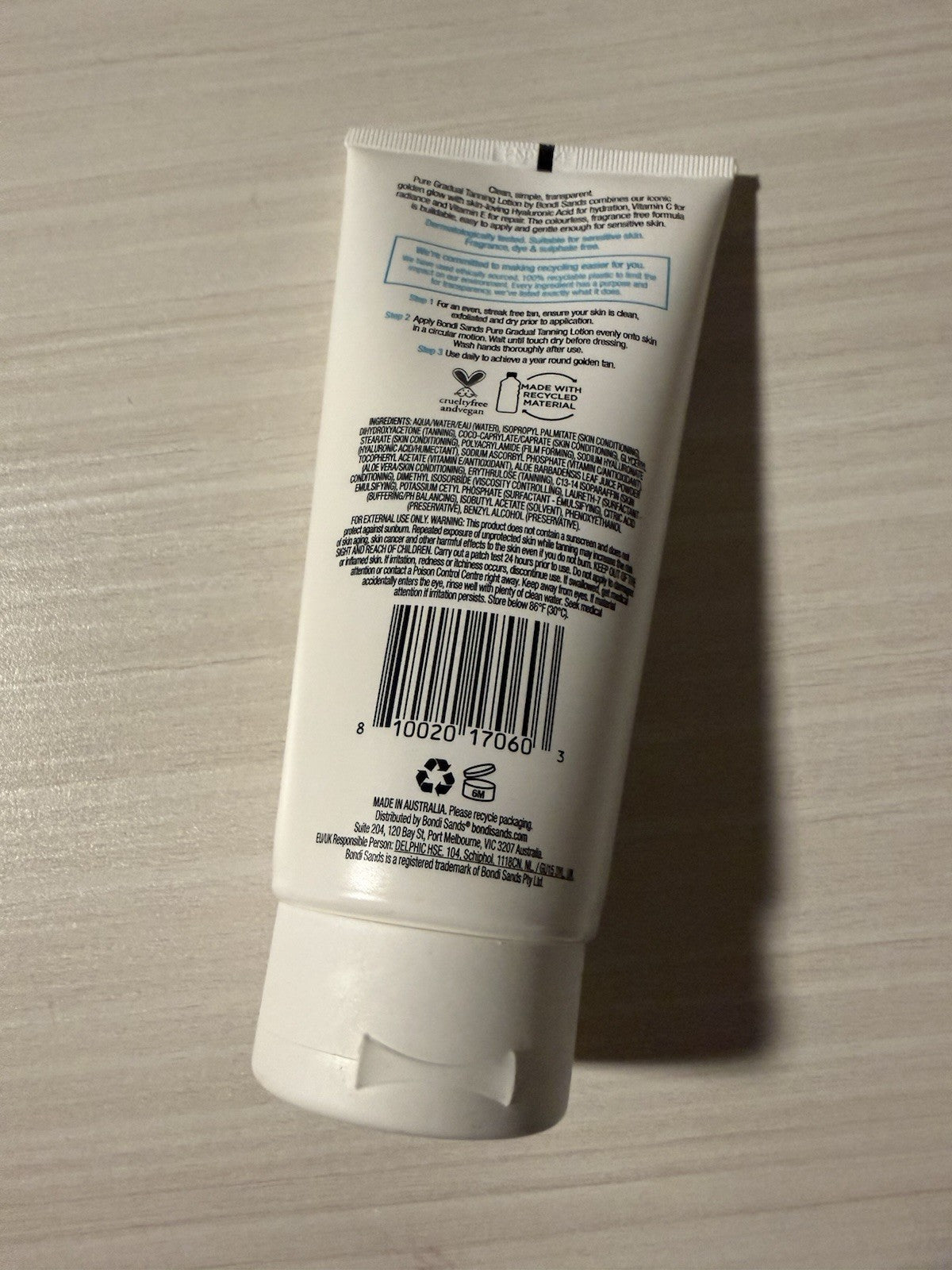 Gradual Self-Tanning Lotion for All Skin Tones - Hydrating & Rejuvenating