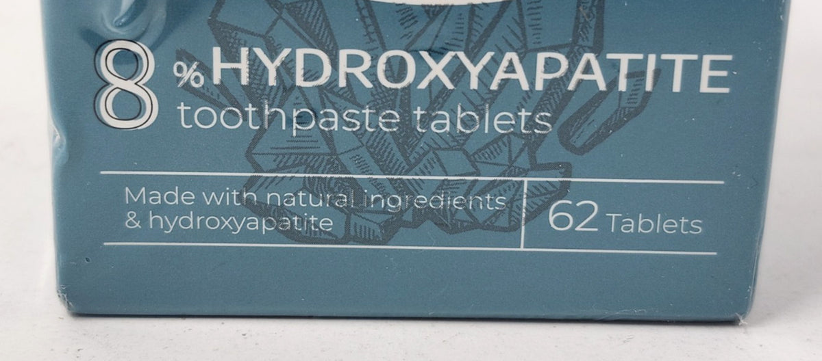 Hydroxyapatite Toothpaste Tablets - 186 Count, Oral Care for Sensitive Teeth
