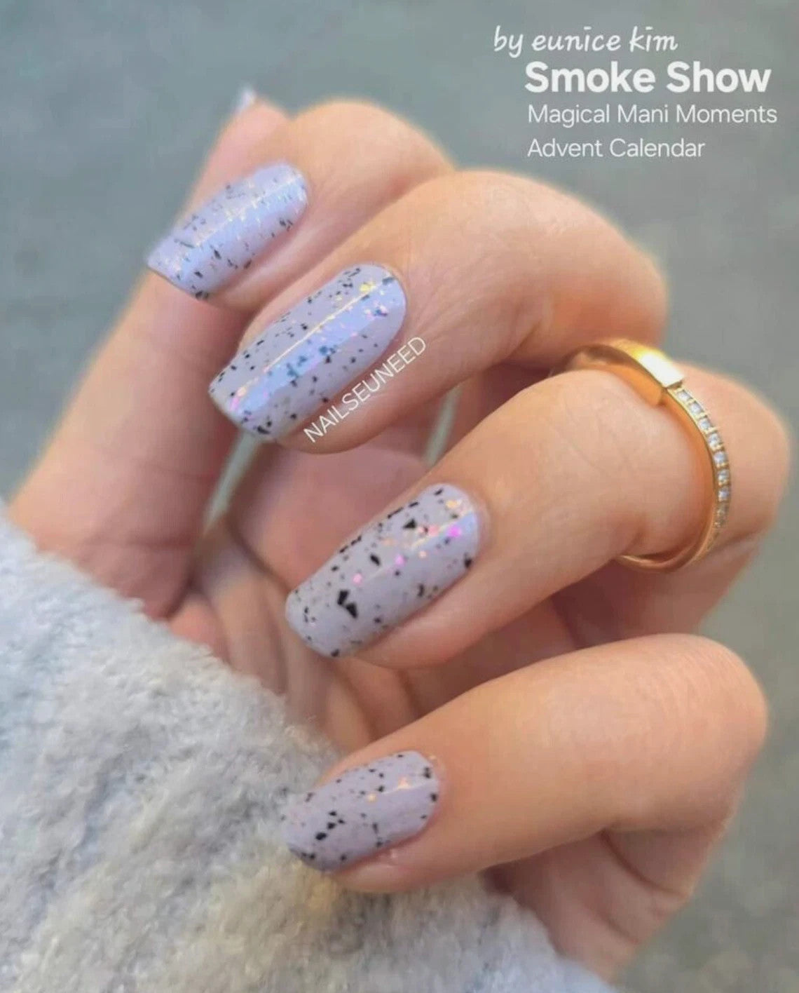 Color Street Nail Strips Magical Moments Smoke Show False Nails - Easy Peel & Wear