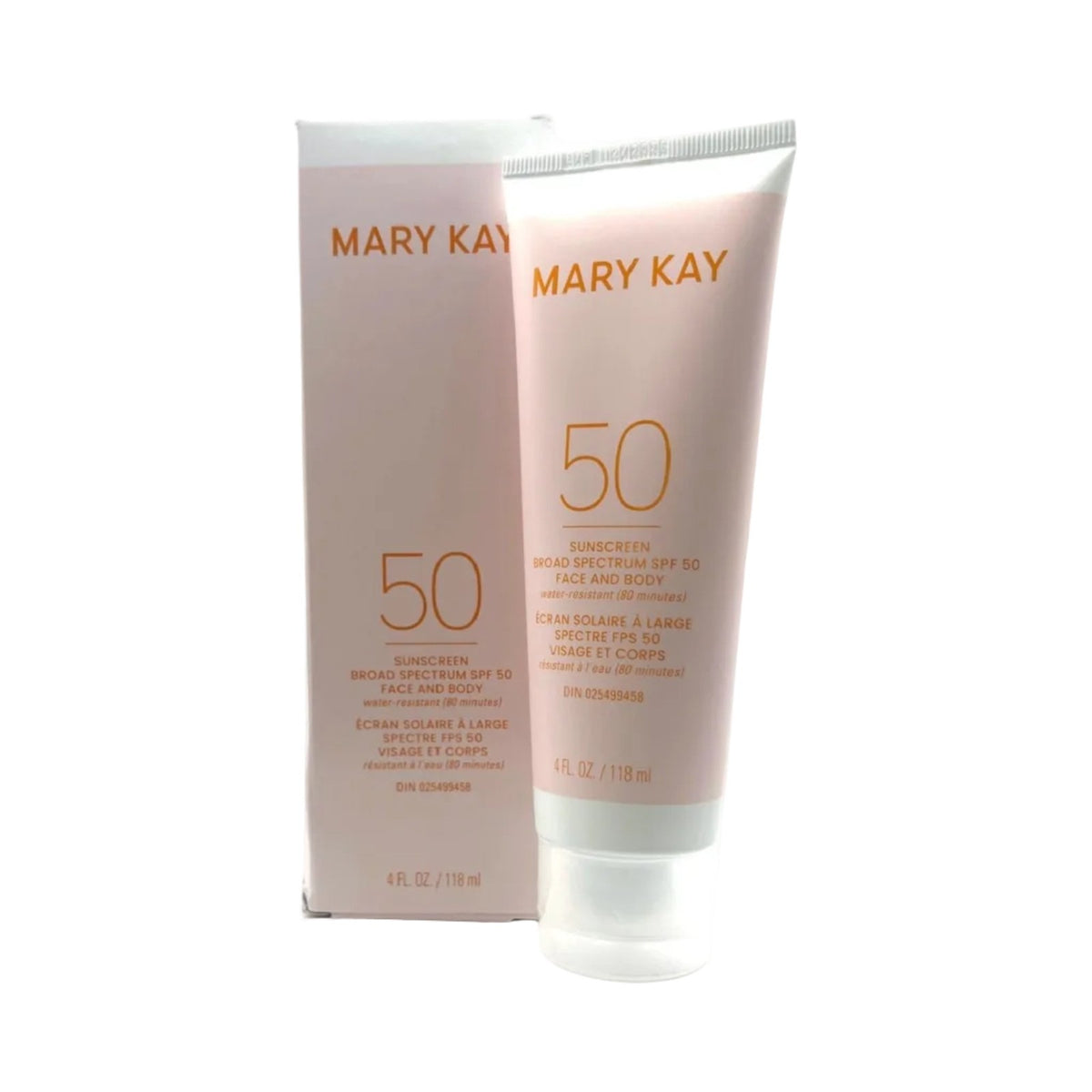 Broad Spectrum SPF 50 Sunscreen for Face & Body - 2 Pack, 4 Fl Oz Each