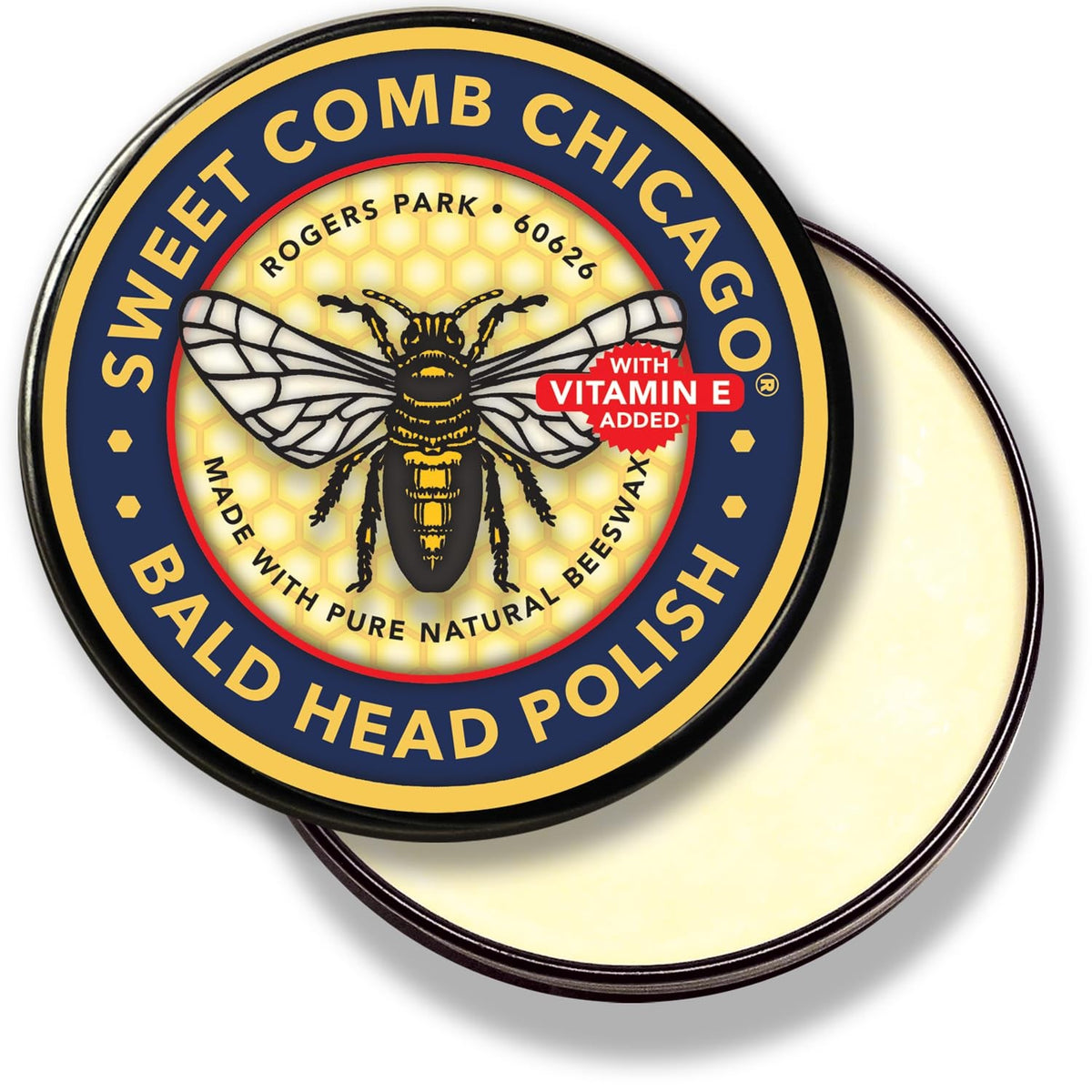 Men's Bald Head Polish Aftershave & Moisturizer Waterproof Skin Care