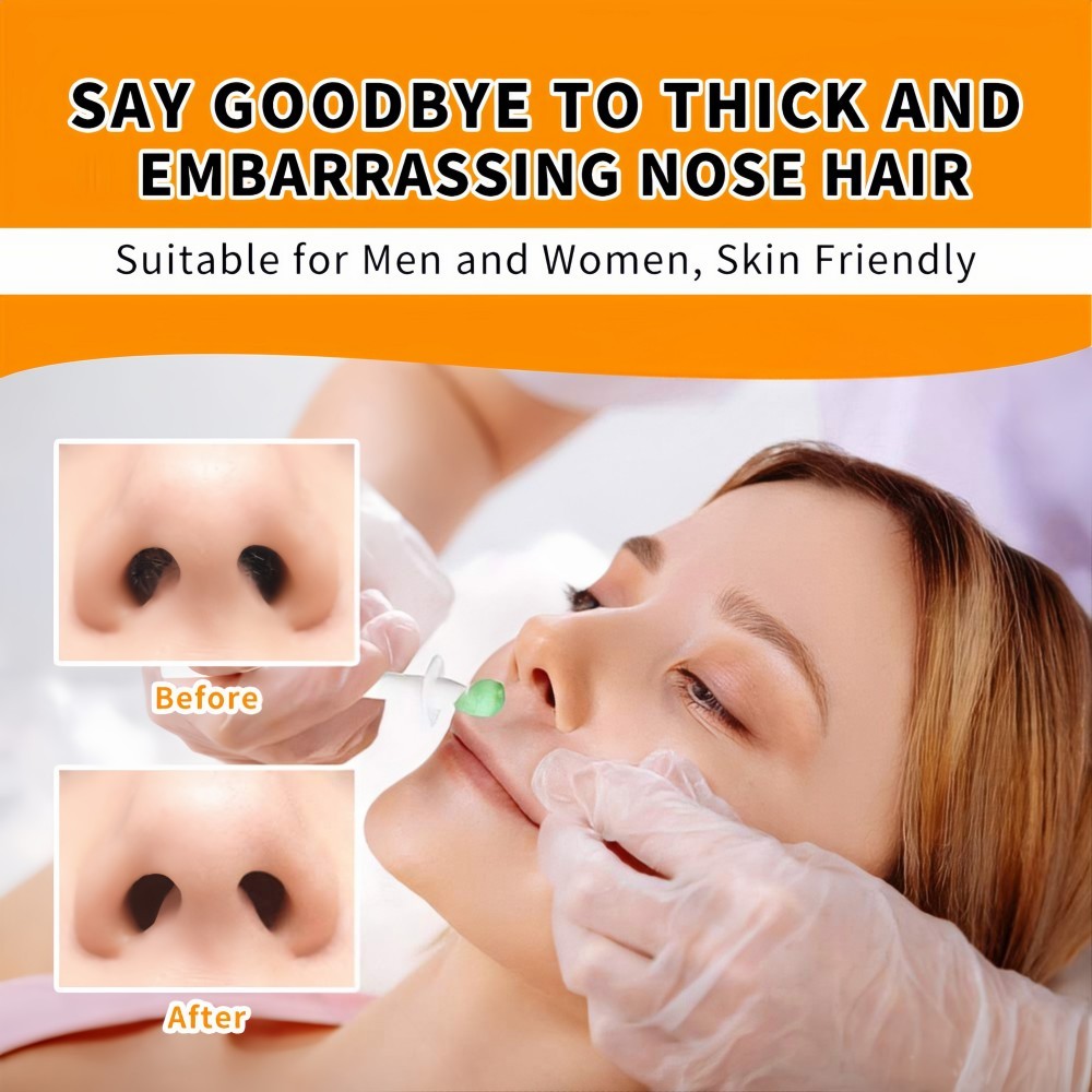 Nose Ear Hair Waxing Kit 50g Painless Hair Remover for Men & Women