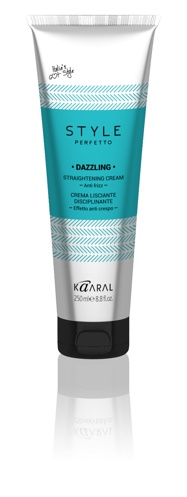 Dazzling Hair Straightening Cream - Humidity Resistant & Shine Boosting