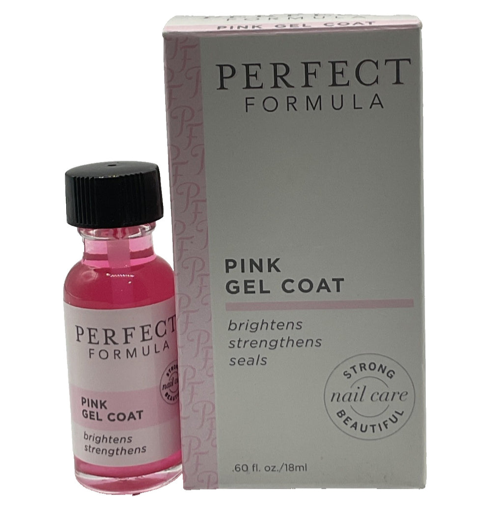 Pink Gel Nail Polish 18ml Strengthens & Brightens - Long-Lasting Manicure