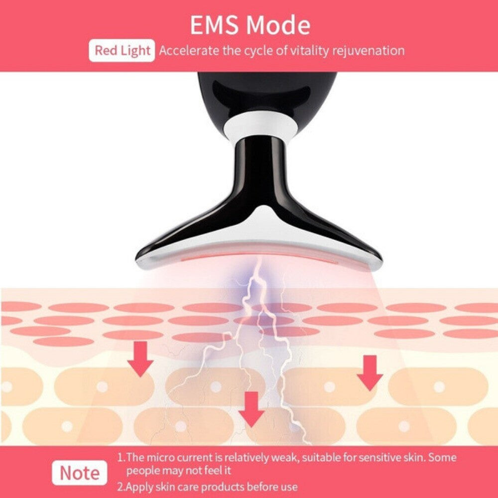 Neck Face Lifting Massager Device LED Anti-Wrinkle Skin Tightening for Double Chin