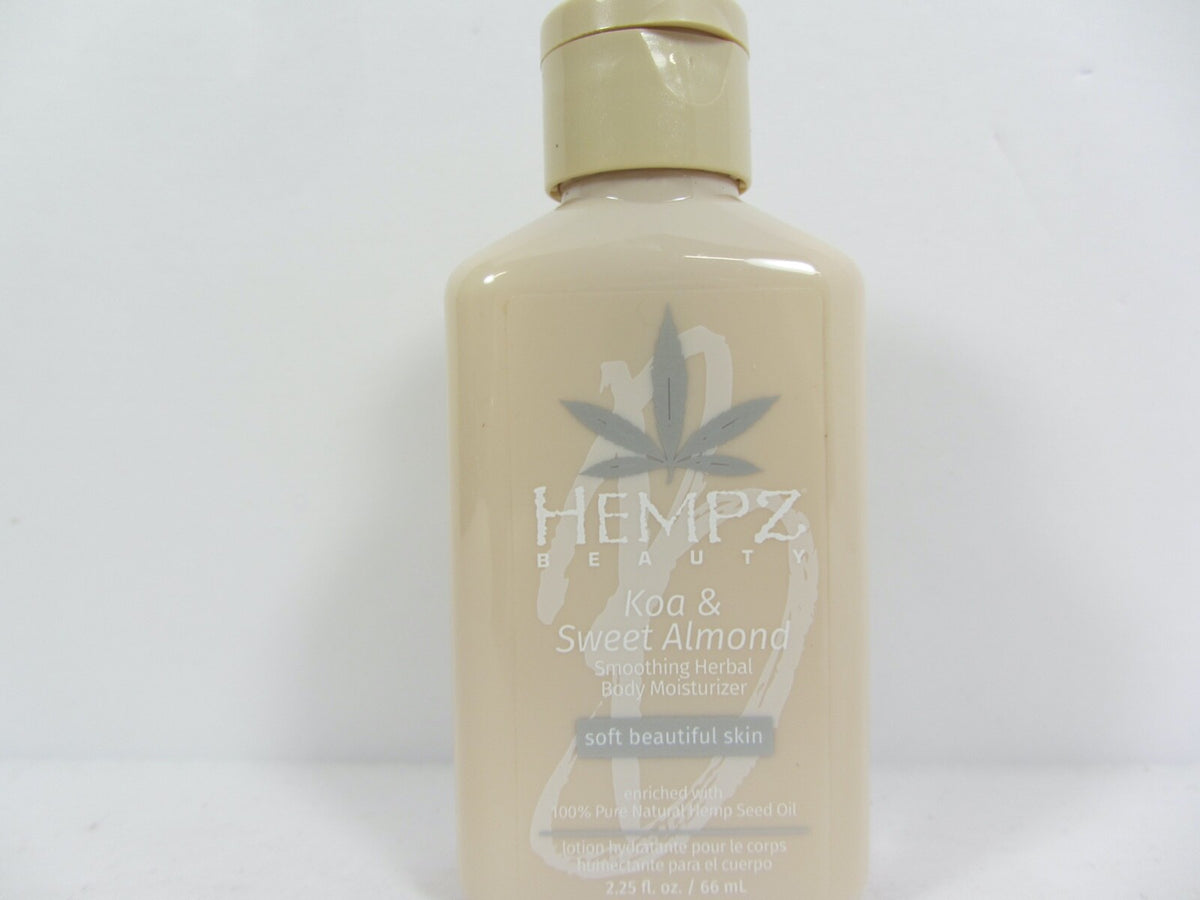 Hempz KOA & Sweet Almond Herbal Body Moisturizer Mini Travel Size