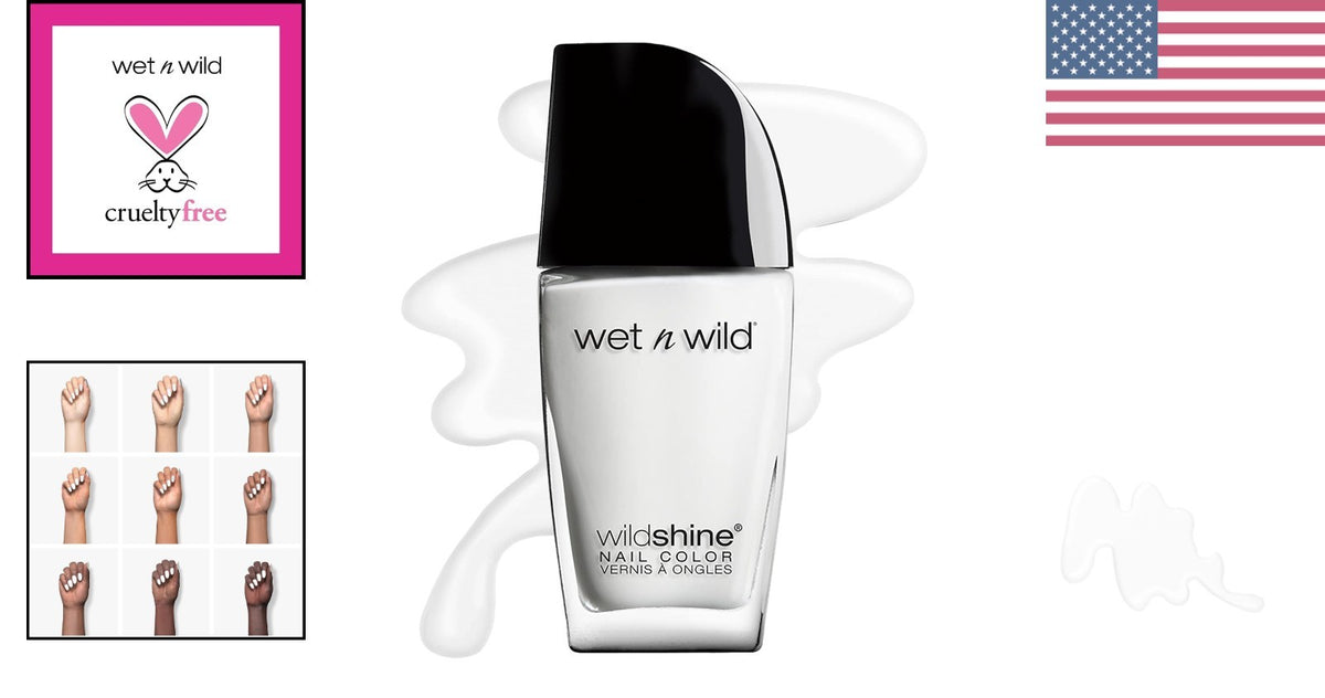 Vibrant French White Cream Nail Polish - Long-Lasting, Chip-Resistant Finish