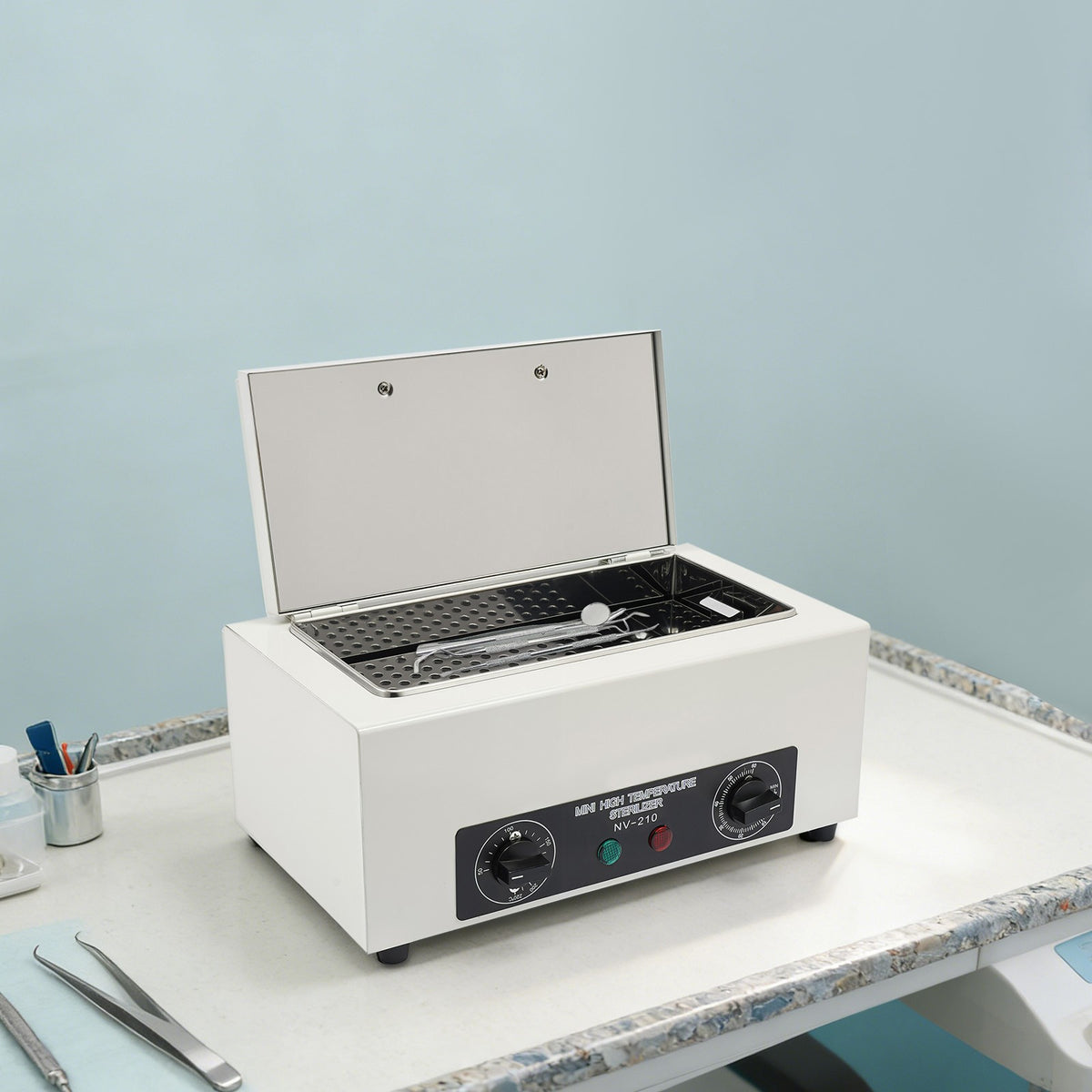 Dental and Medical Dry Heat Sterilizer Autoclave for Dental, Tattoo, Vet Use - 1.5L