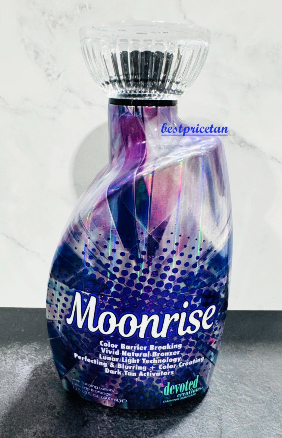 Devoted Creations Moonrise Ultra Vivid Natural Bronzer Tanning Lotion 13.5 oz