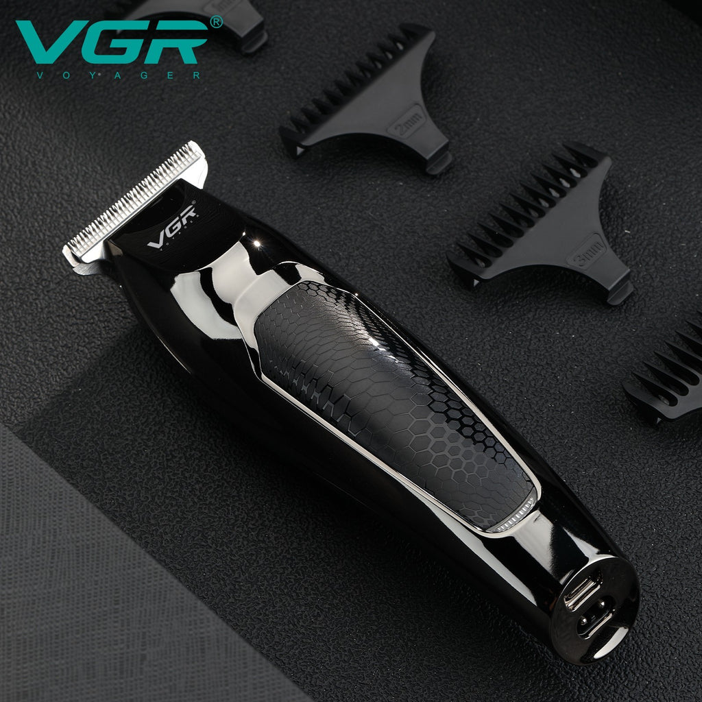 Cordless Hair Trimmer Men’s Edger Clipper with Stainless Steel Blade
