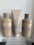 Bath & Body Works Warm Musk Body Cream & Shower Gel Set - 2 Body Wash 10oz, 1 Body Cream 8oz