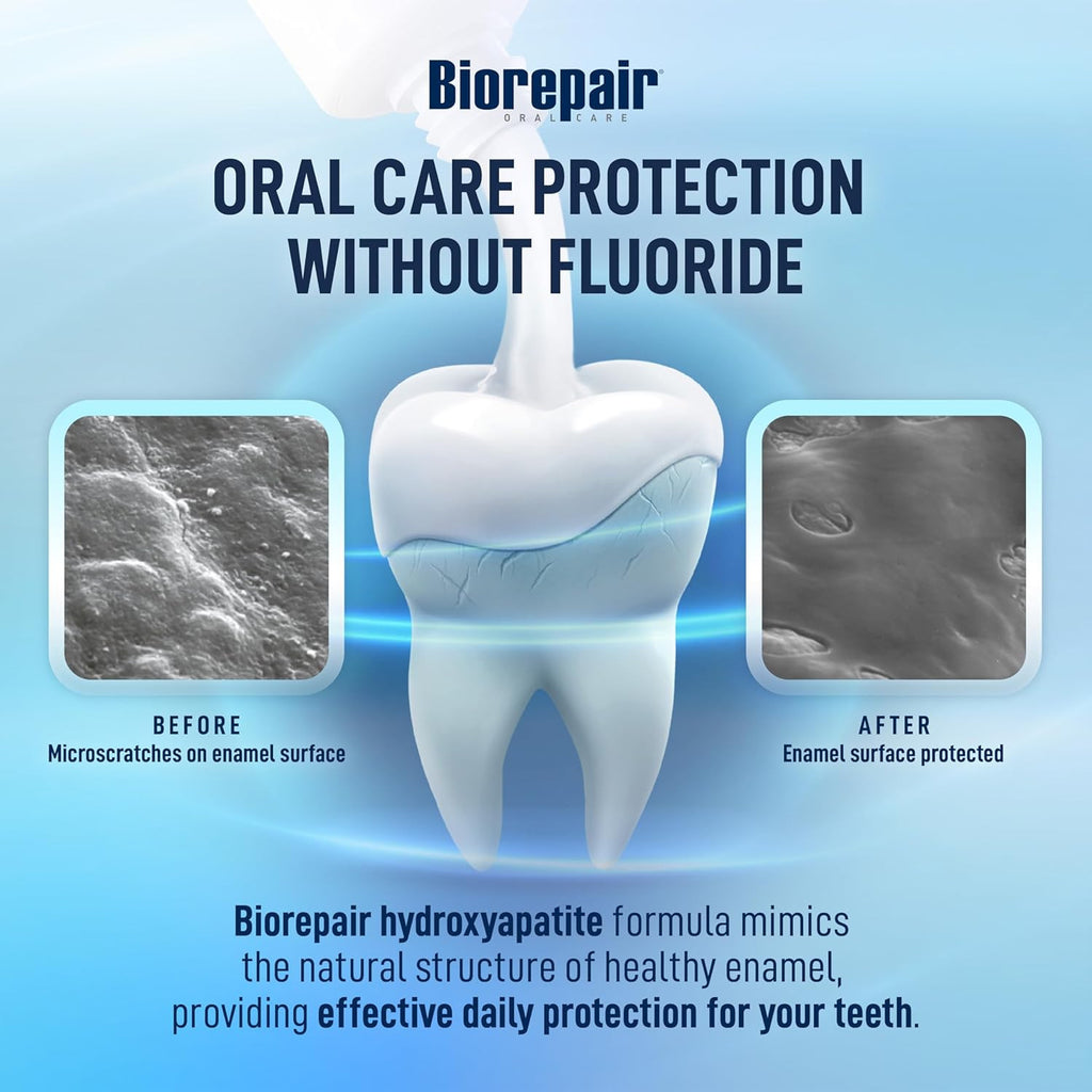 Hydroxyapatite Toothpaste for Daily Use Fluoride-Free Oral Care Adults Kids