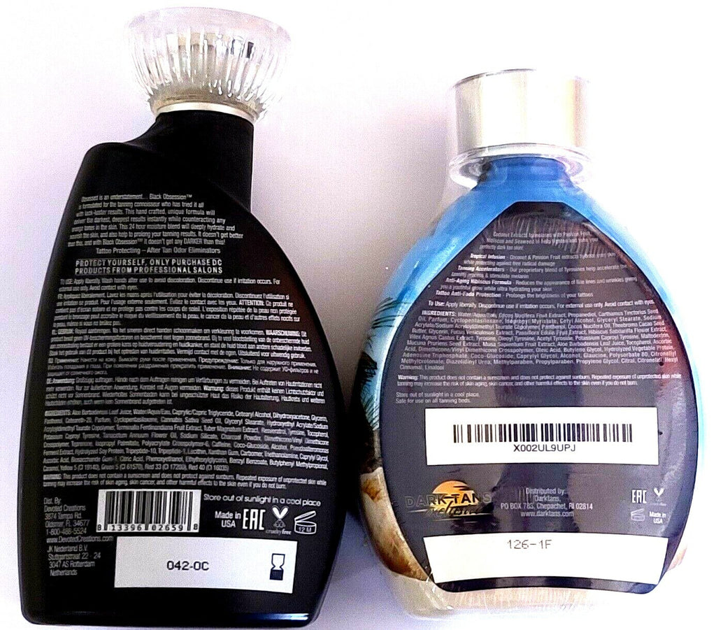 Black Obsession Bronzer & Sea Said Tanning Lotion Set - 13.5oz