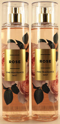 Bath & Body Works Rose Body Mist Spray 8oz - Floral Fragrance Duo