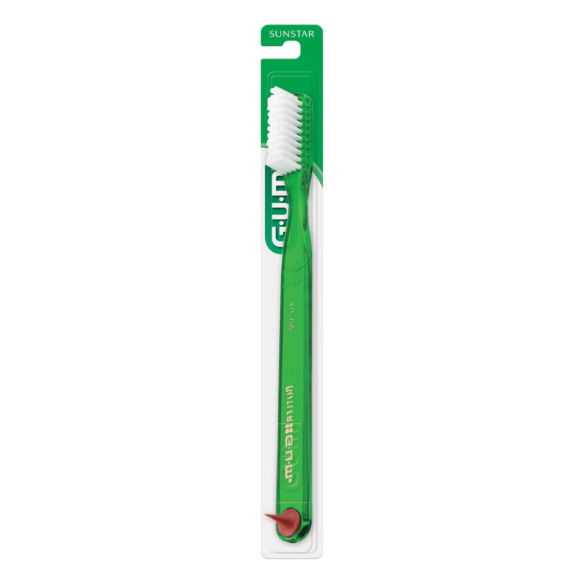 Soft Toothbrush with Rubber Tip Dental Pick - Full Head 6 Pack