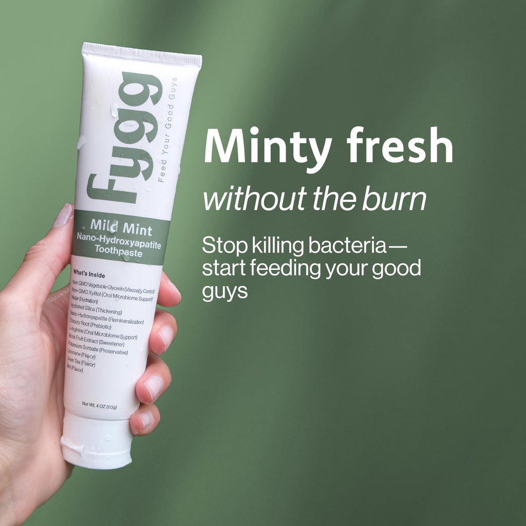 Nano Hydroxyapatite Toothpaste for Sensitive Teeth - Mild Mint Travel Size