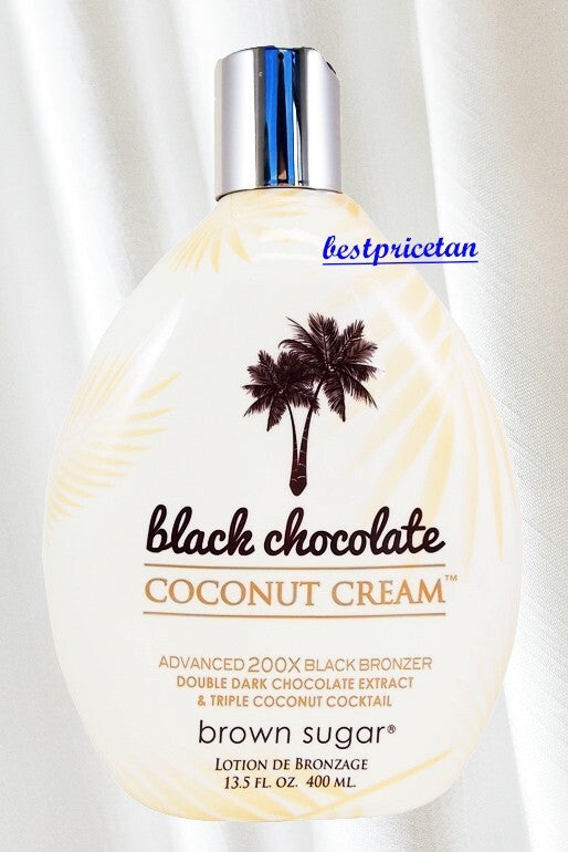 Brown Sugar Black Chocolate Coconut Bronzer Tanning Lotion 13.5oz