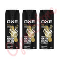 Men's Deodorant Body Spray - Long Lasting Freshness, 150ml, 3 Pack