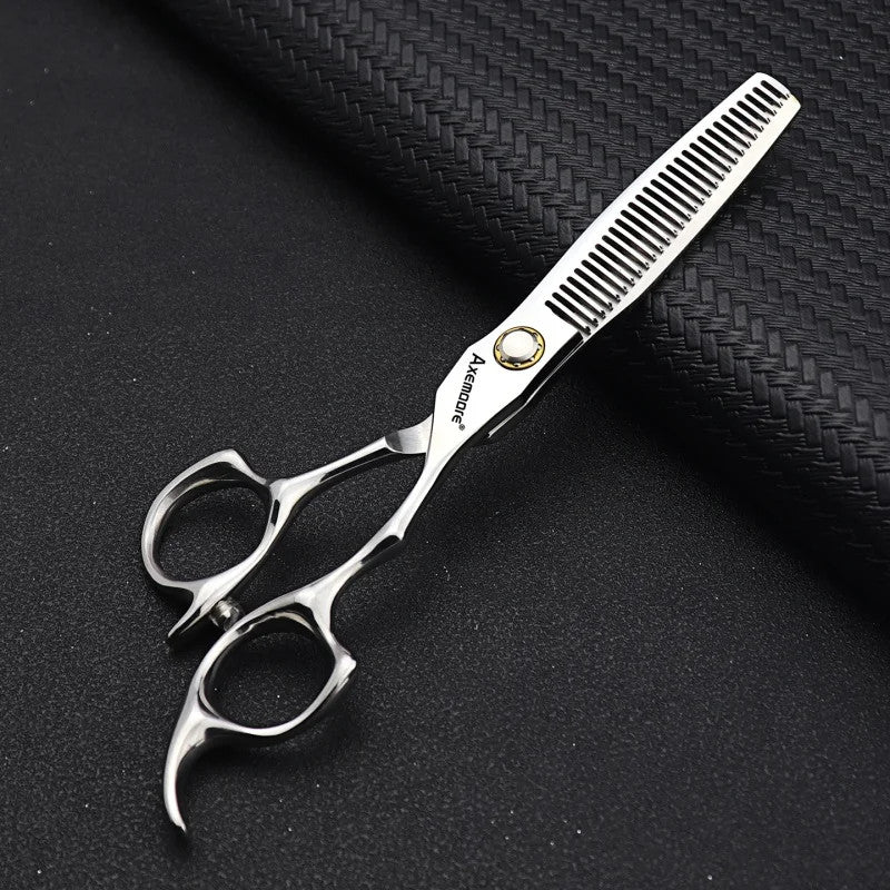 High Hardness 6 Inch Hair Thinning Scissors for Grooming - Axemoore