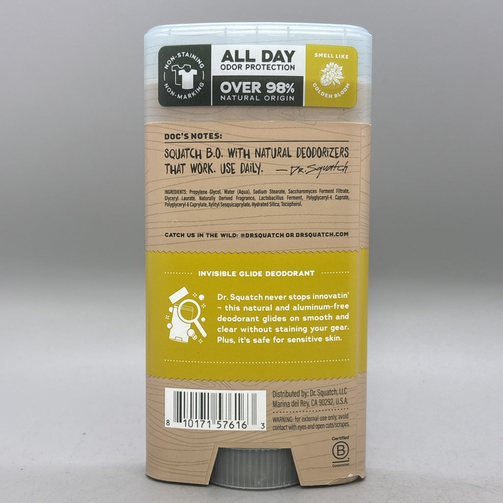 Men's Natural Deodorant Mountain Meadow 2.65 oz - Aluminum-Free & Organic