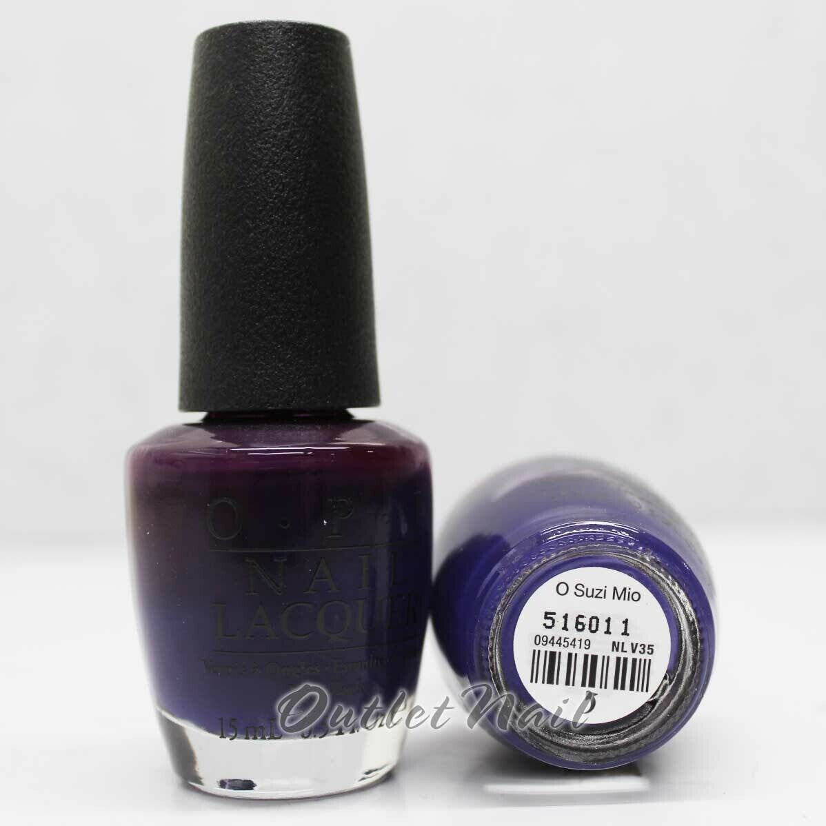 OPI Nail Lacquer Polish - NL V35 O Suzi Mio - 15mL Authentic Nail Polish