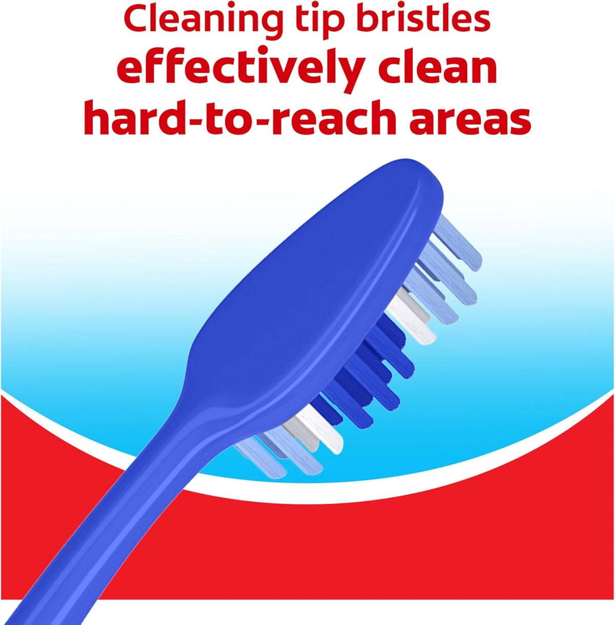 Colgate Extra Clean Medium Toothbrushes 6 Pack Multi-Colored | Deep Cleaning Oral Care