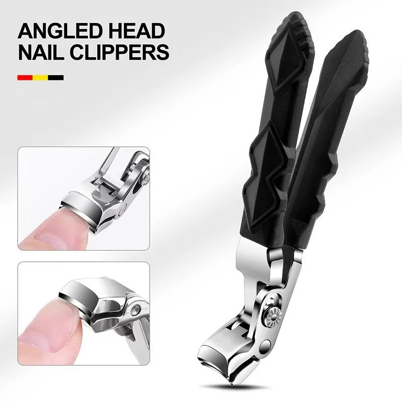 Heavy Duty Stainless Steel Extra Large Toe Nail Clippers for Thick Nails - Professional Pedicure Tool
