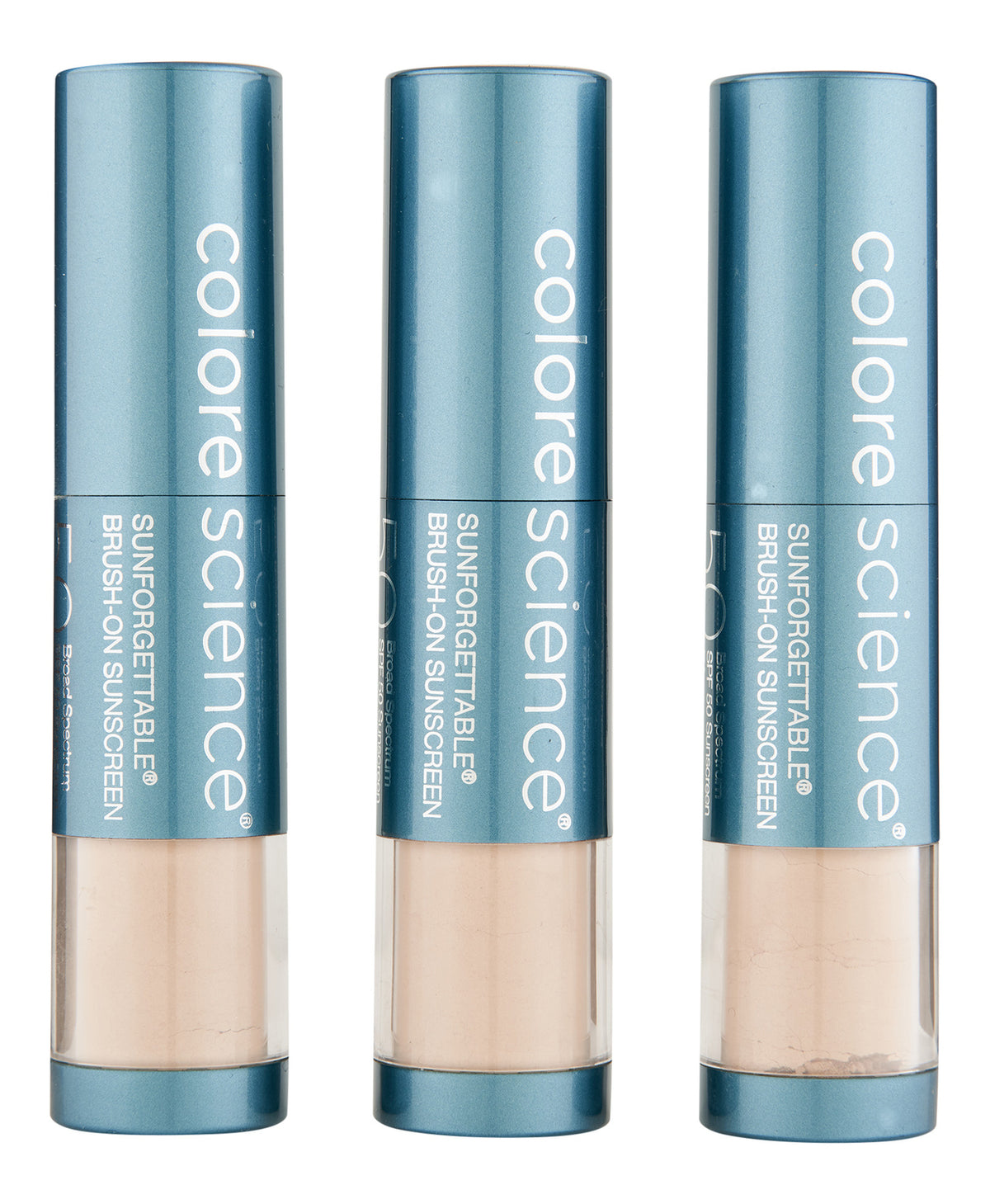 SPF 50 Brush-On Sunscreen with UVA/UVB Protection Multipack - Medium