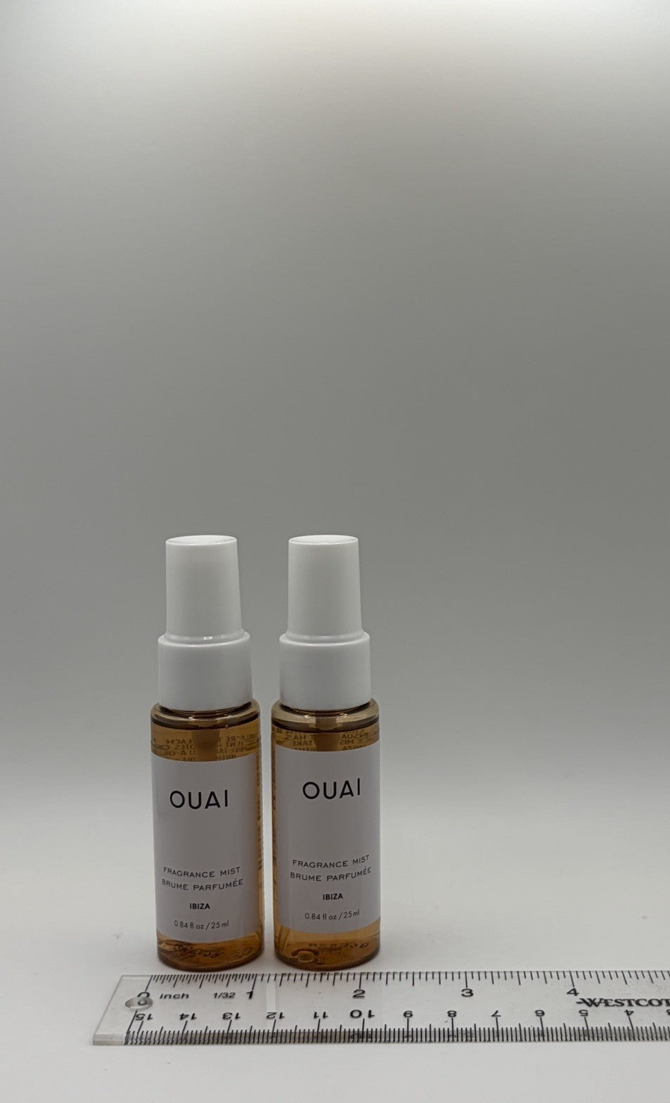Travel Size Fragrance Mist Set - Ibiza Warm & Spicy Scent, 2 x 25ml
