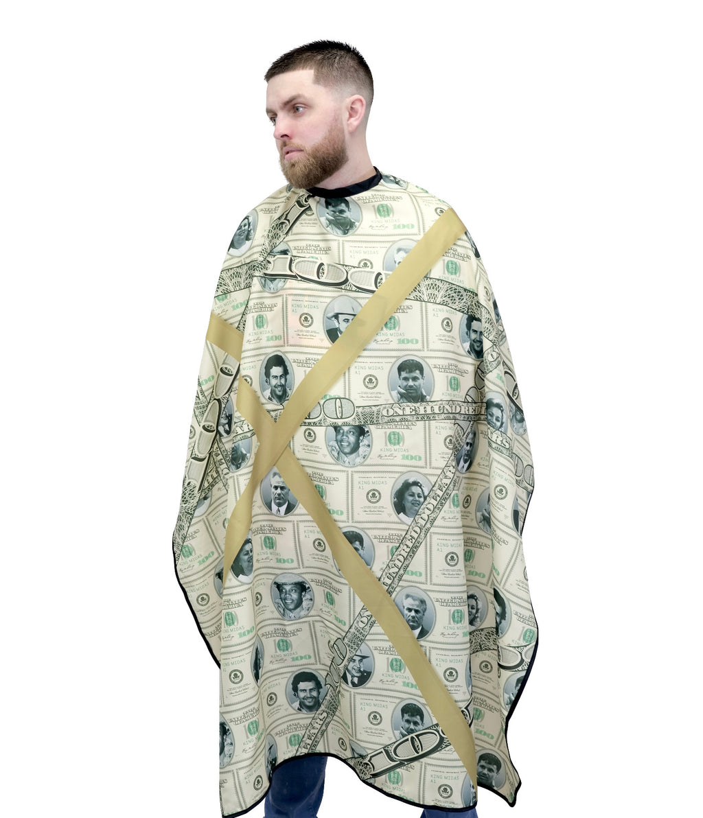 Professional Barber Apron and Cape Set - Water & Hair Proof Salon Uniform