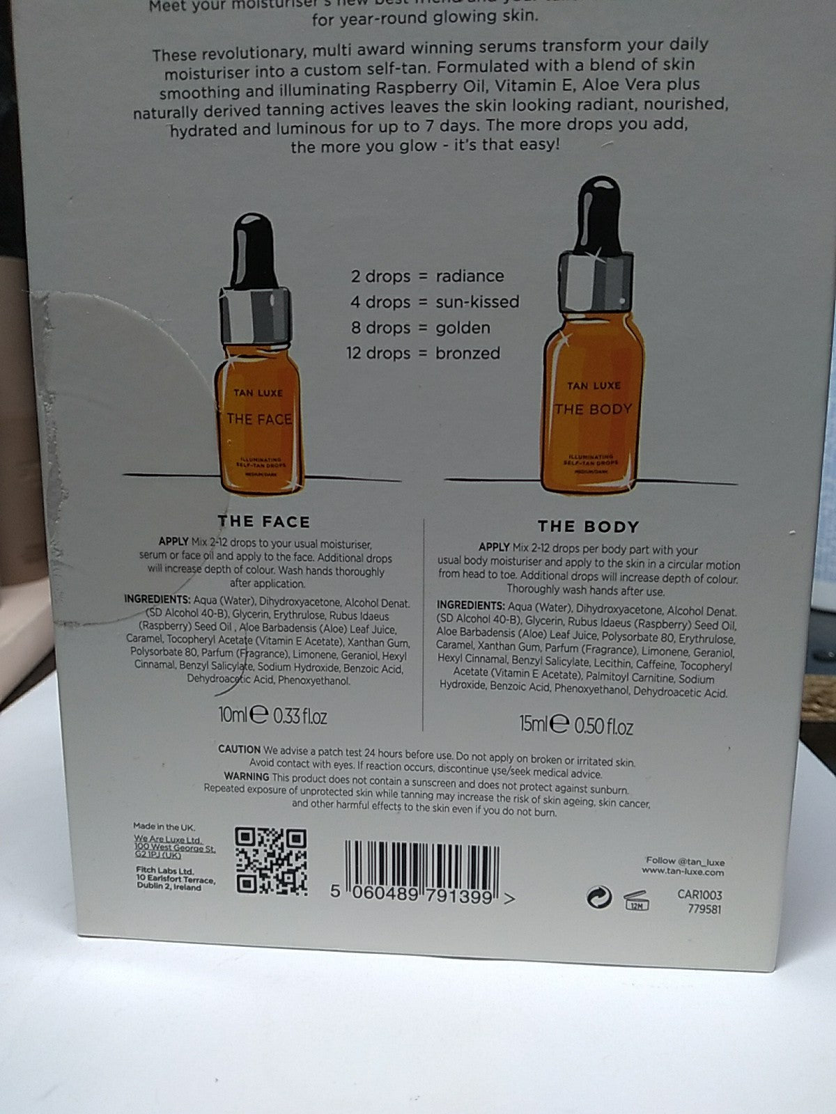 Self Tanner Medium/Dark Glowgetter Set - Tan-Luxe Tailor-Made Tanning