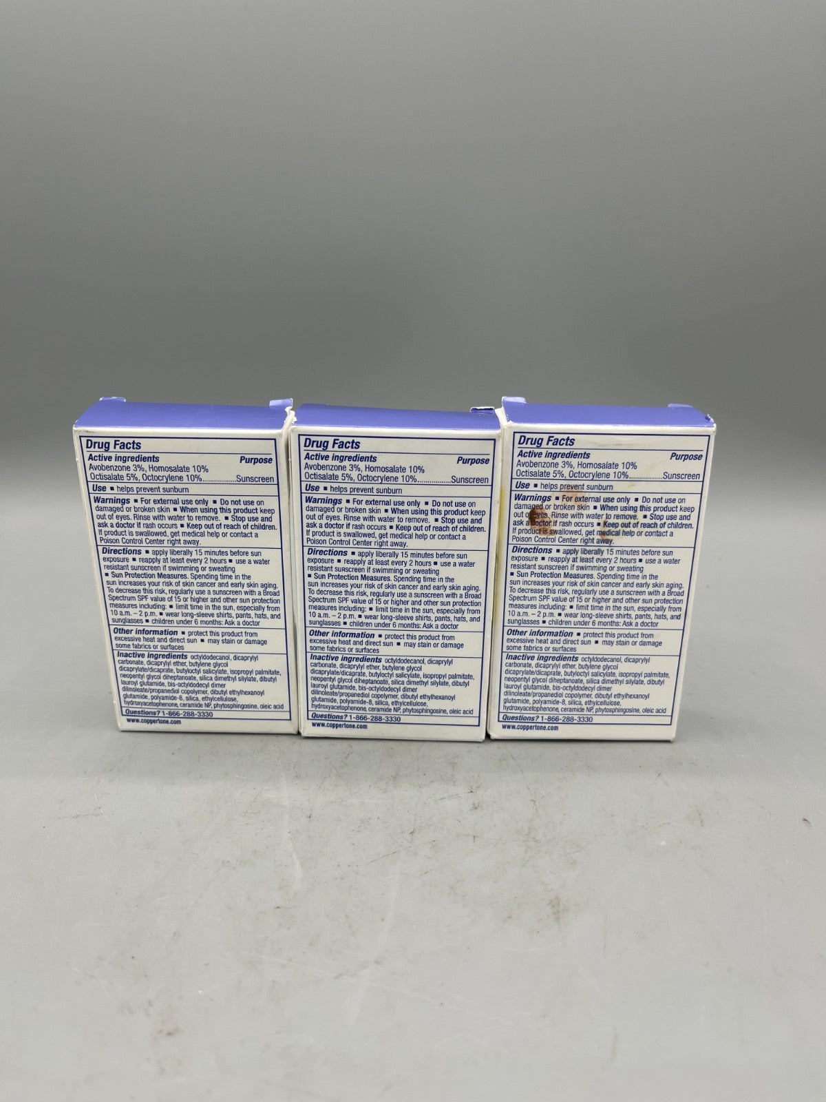 SPF 55 Sunscreen Face Stick 3-Pack - Travel-Friendly Sun Protection