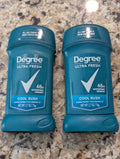 Degree Ultra Fresh 48H Antiperspirant Deodorant Twin Pack - Cool Rush 2.7oz