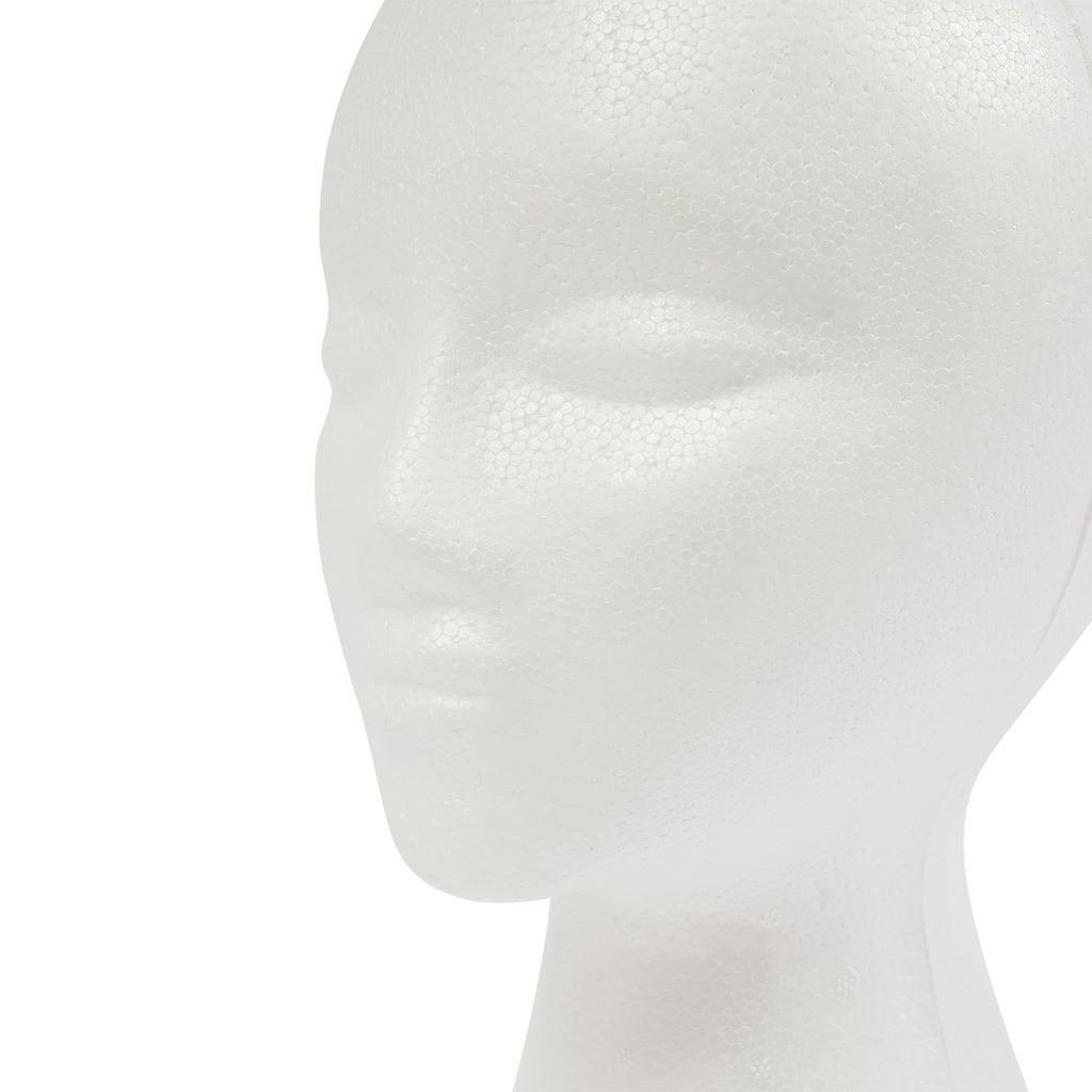 12PCS White Realistic Female Mannequin Head for Wig Display and Styling