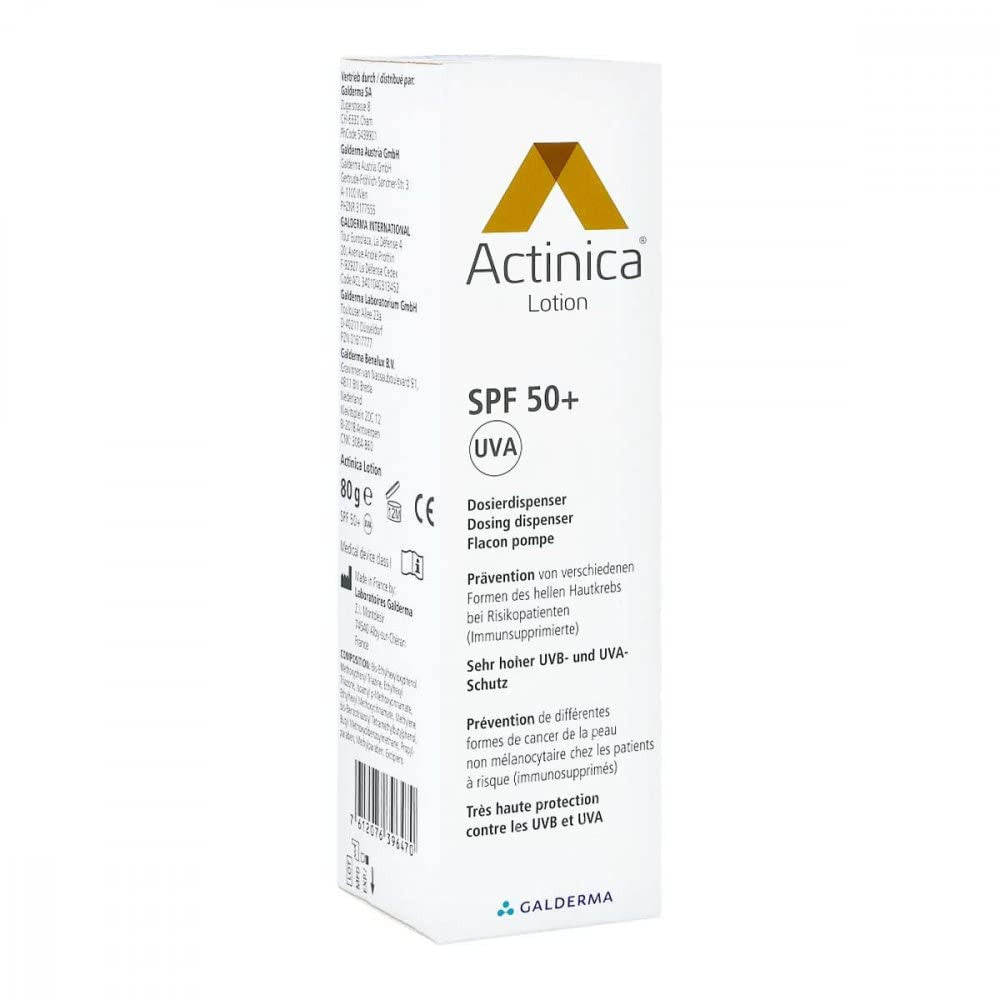 SPF 50+ Sunscreen Lotion for Sensitive Skin 80g Waterproof & Fragrance-Free