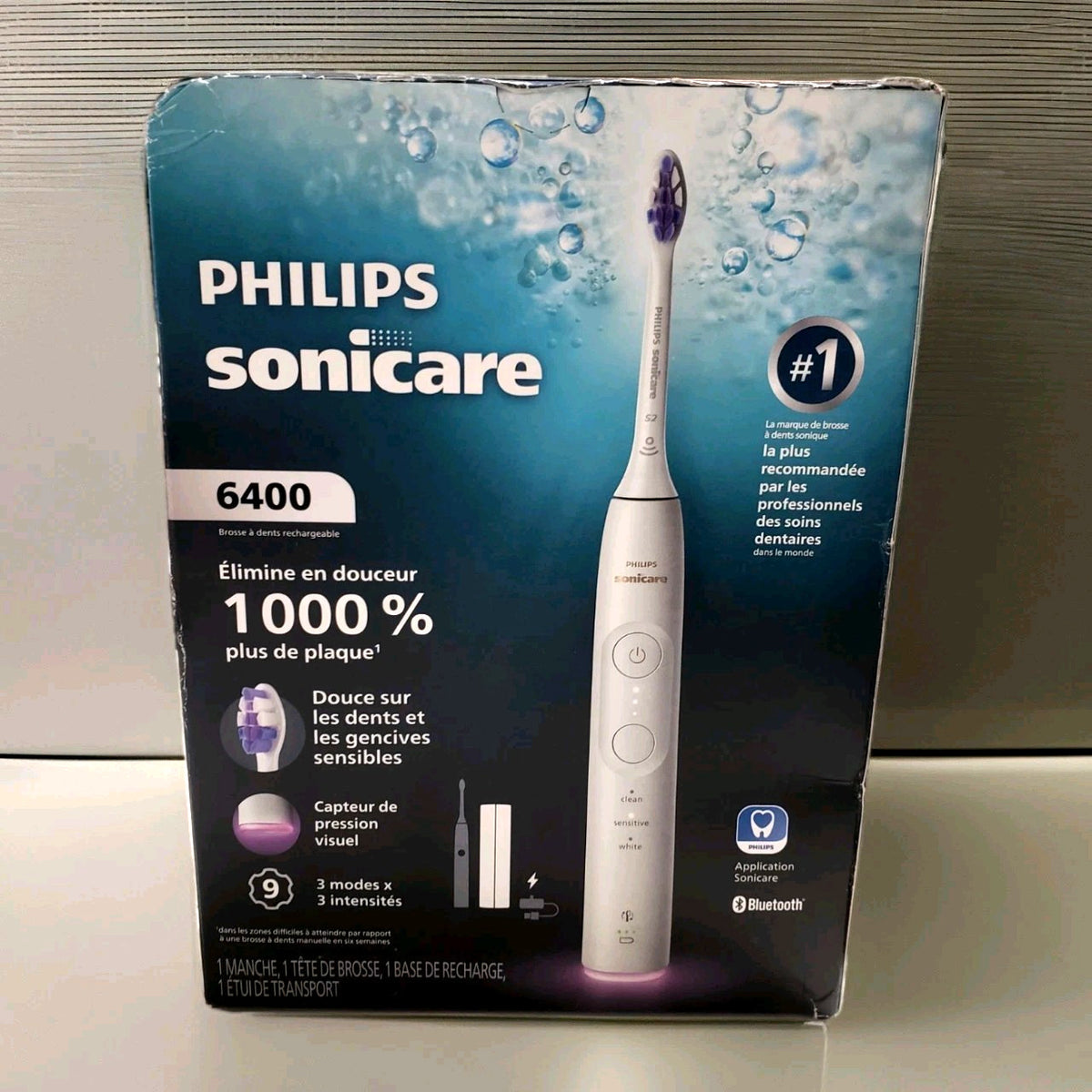 Electric Toothbrush Philips Sonicare 6400 HX7410/04 White - Sensitive Mode