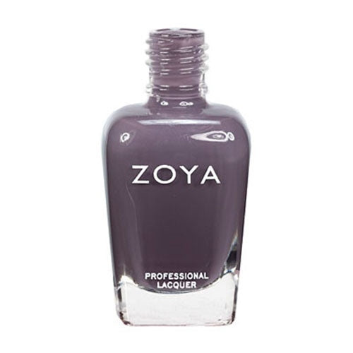 Zoya Nail Polish Petra Dark Smoky Purple Grey Creme 0.5 fl oz