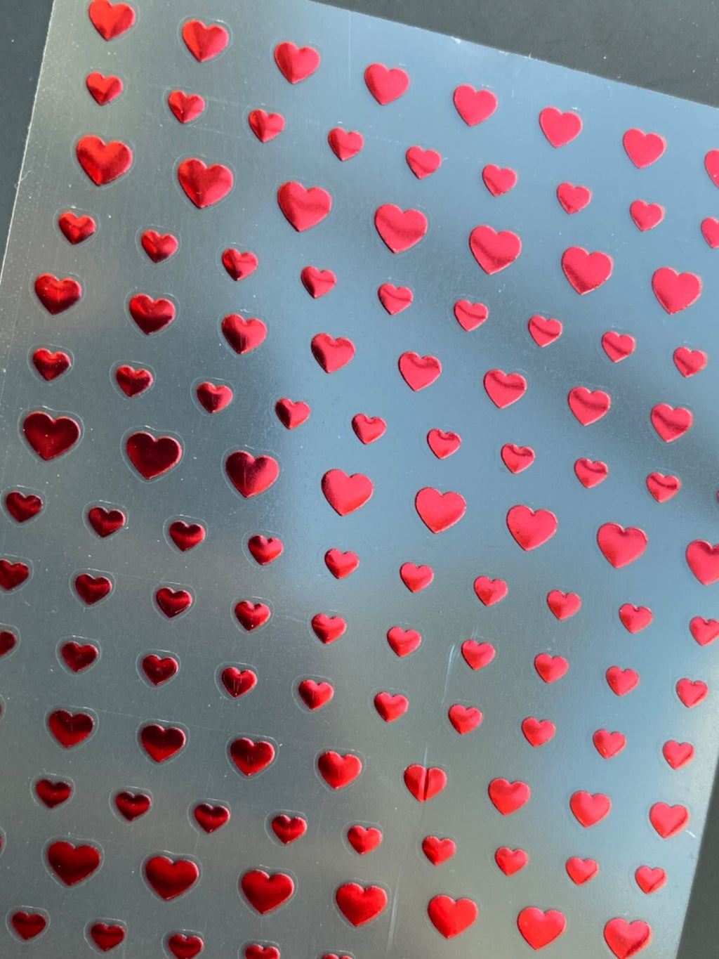 3D Nail Art Stickers Shiny Love Decals for DIY Manicure - Water Resistant