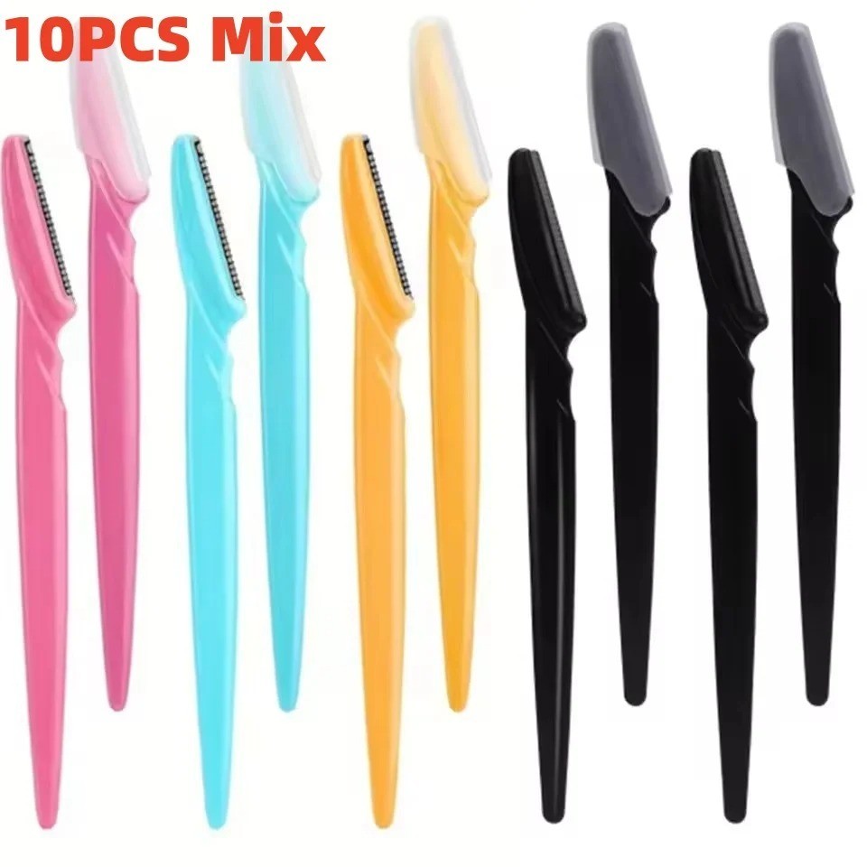 Eyebrow Razor Kit for Facial Hair Removal & Shaping - 40 Pieces