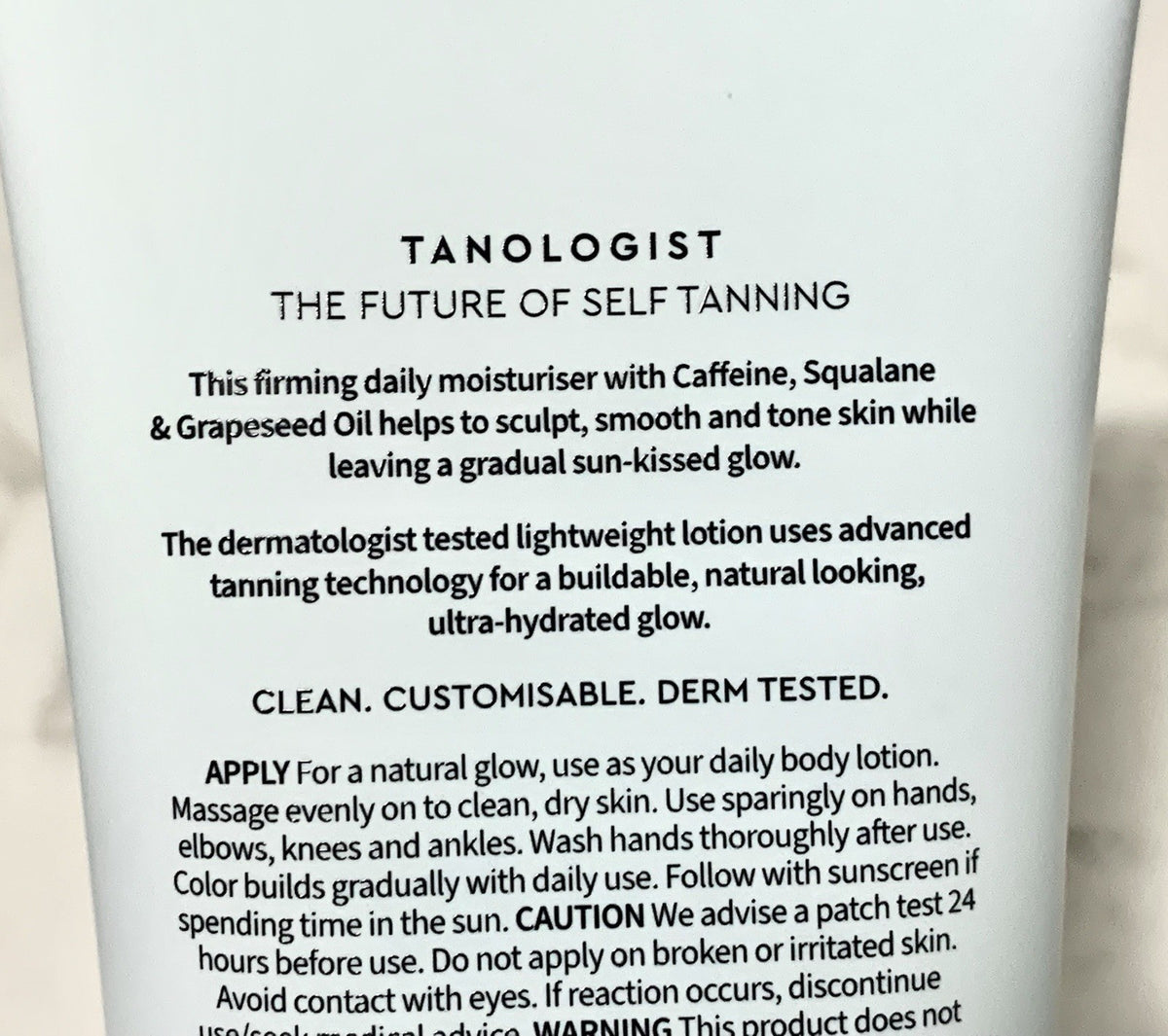 Tanologist Firming Daily Glow Medium Dark Self-Tanning Lotion 8.45 oz