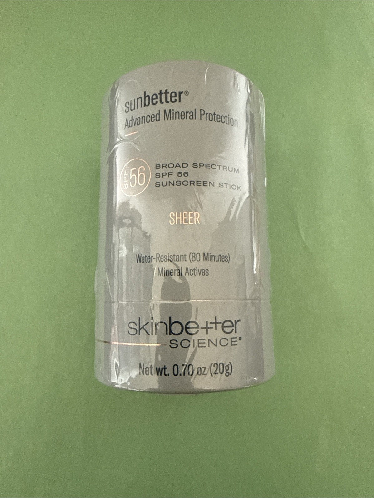 SPF 56 Mineral Sunscreen Stick - Water-Resistant Sun Protection
