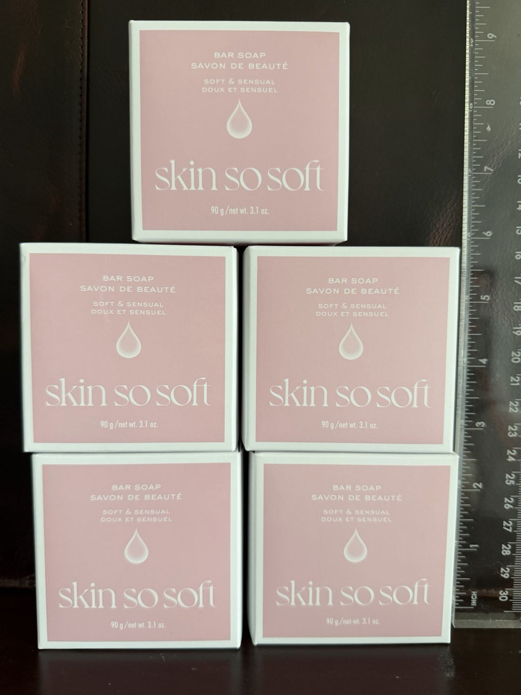 Argan Oil Body & Face Soap Set of 5 - Nourishing Spa-Quality Bar Cleansers