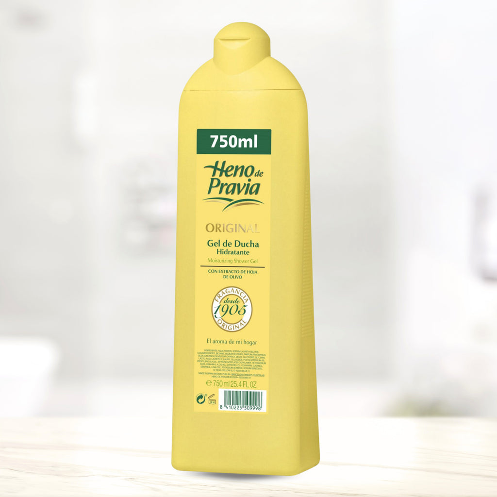 Heno de Pravia Original Shower Gel 25.4 fl oz - Classic Scent, 2 Pack